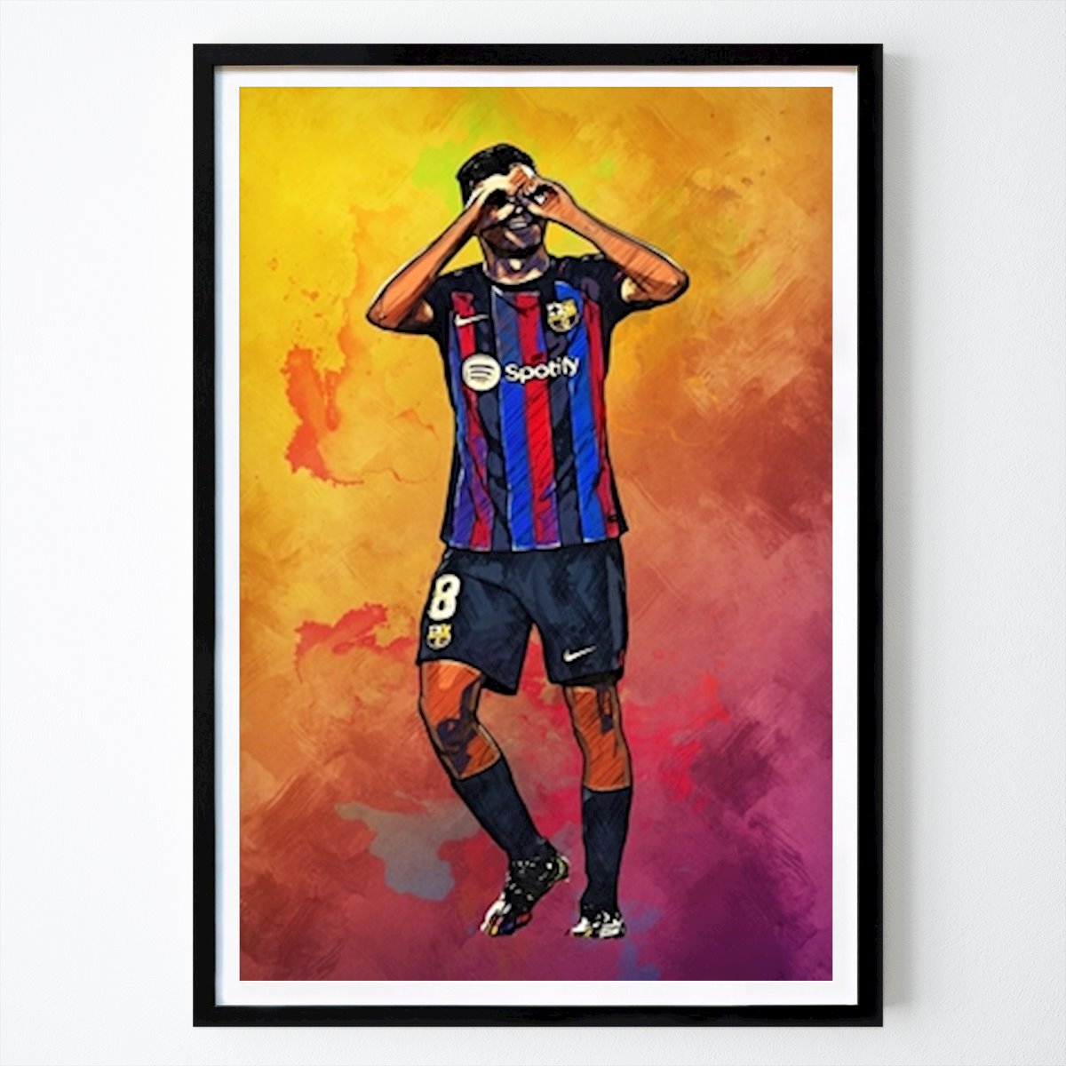 Calcio Poster: Pedri di SonCoupple