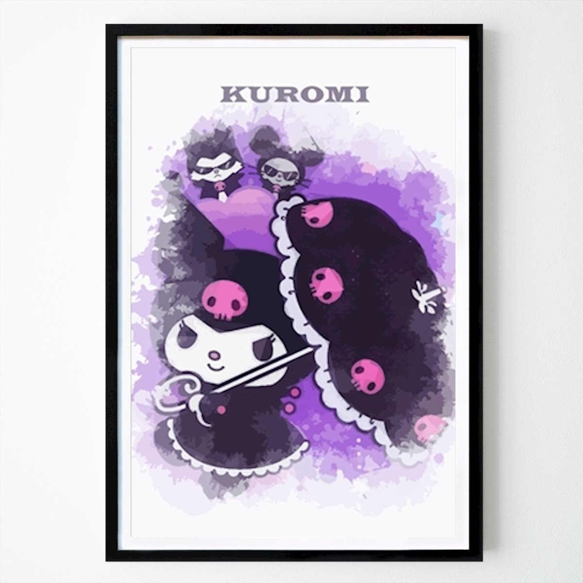 Abstrakti Juliste: Kuromi tekijänä Iwan