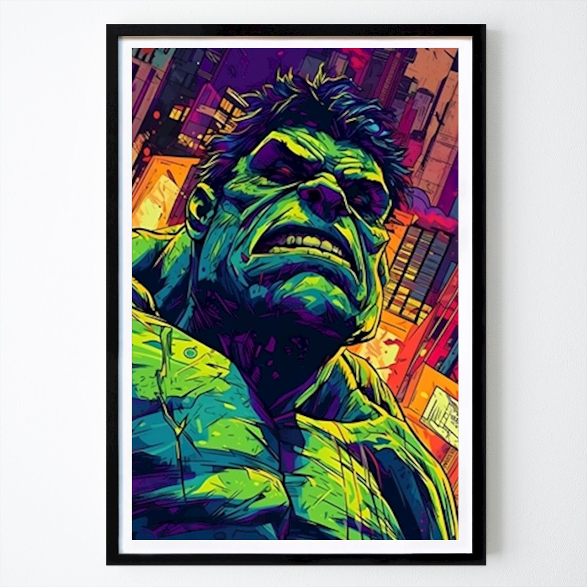 Pop Art Poster: Hulken Popkonst av Arakarastudio