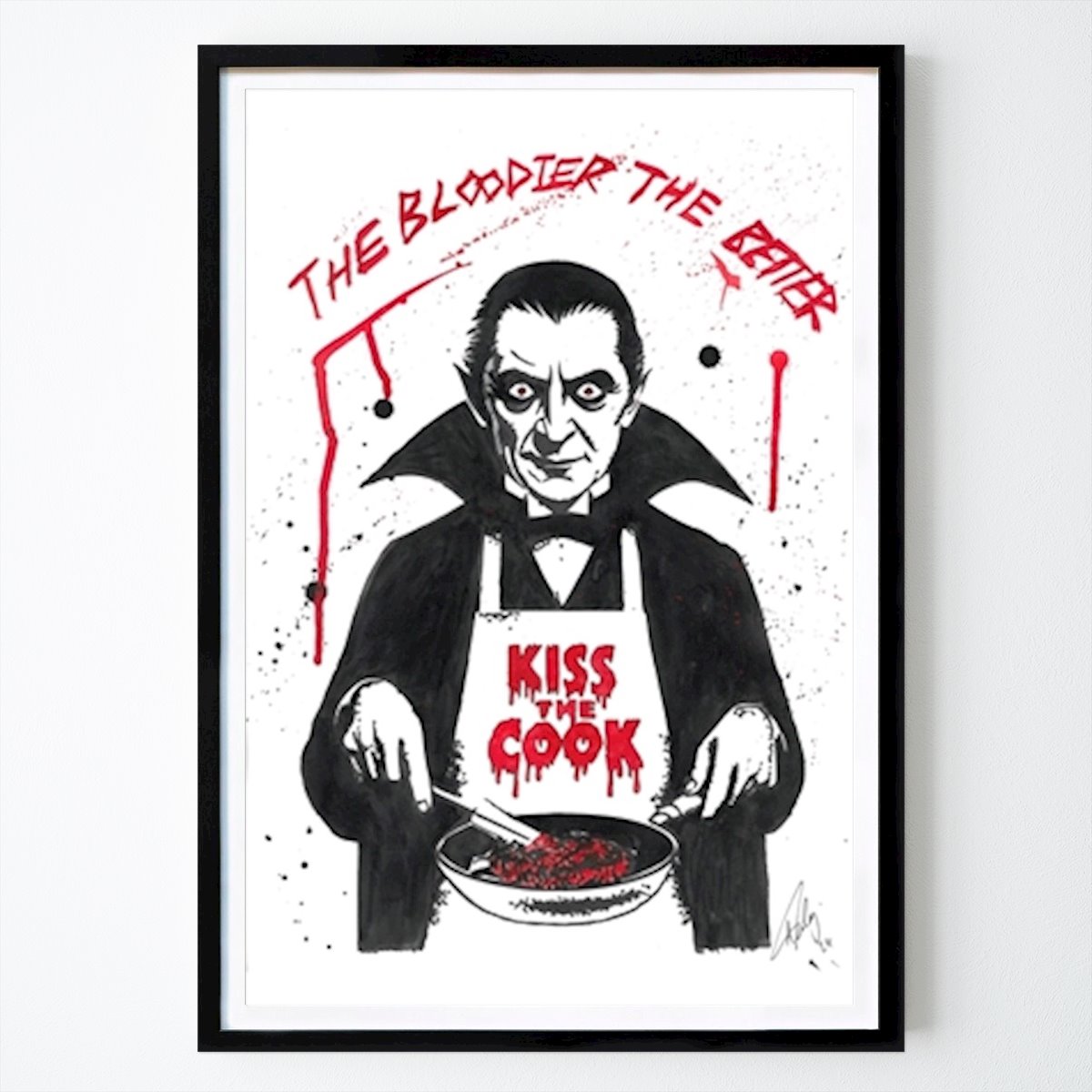 Pop Art Poster: Più sanguinoso è, meglio è di Michael Albert Finlay