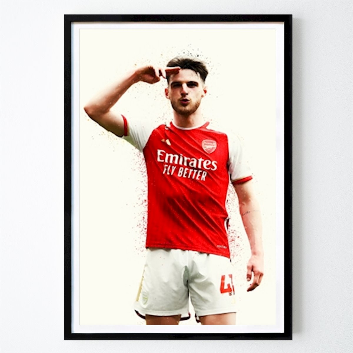 Fodbold Plakat: Declan ris av Hungsoccer