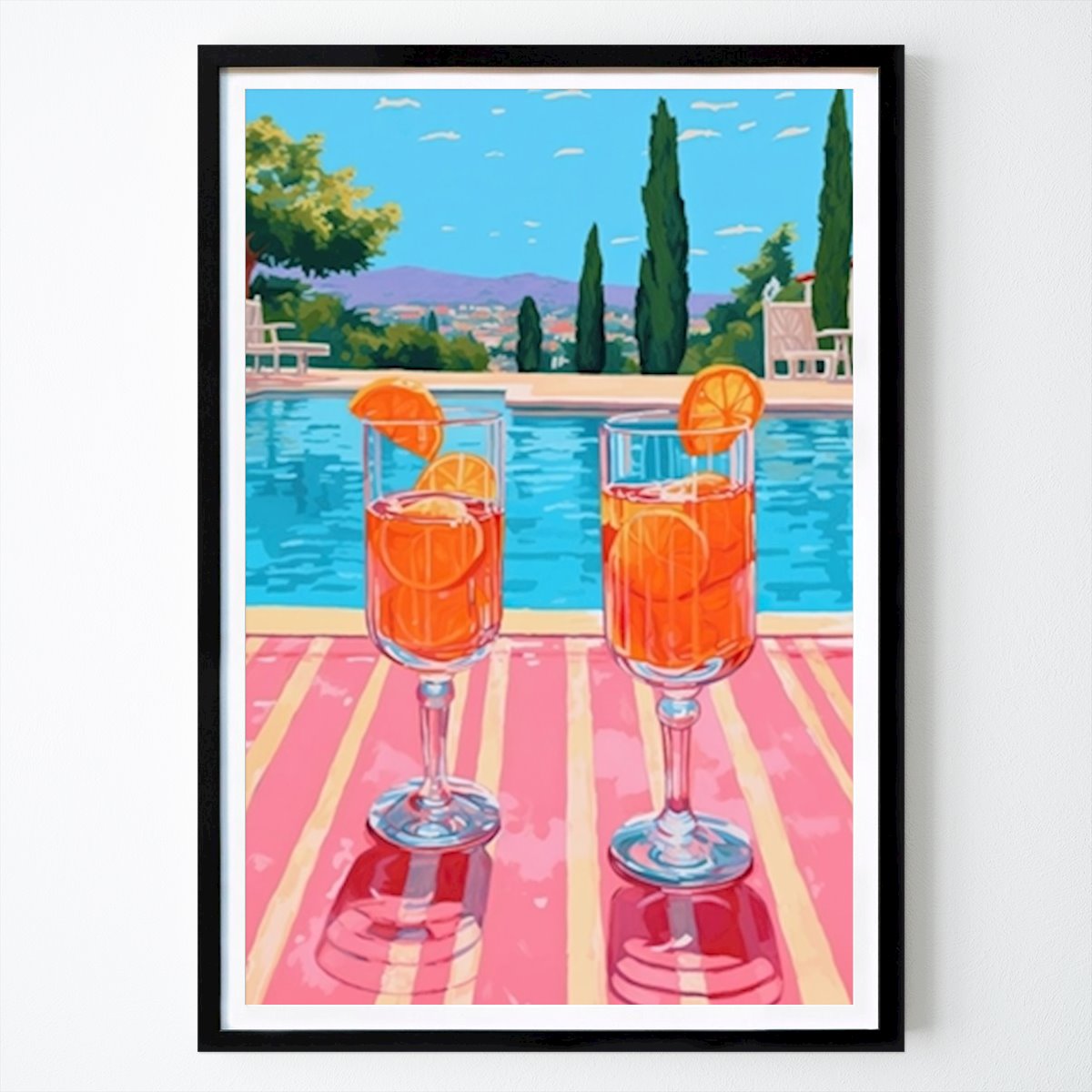 Küchen Poster: Aperol Spritz von Theresa Haves