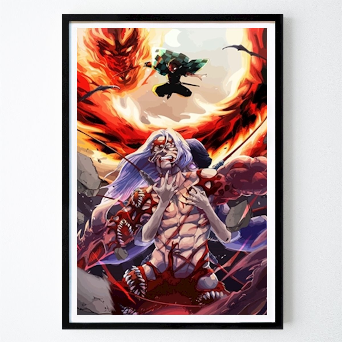 Villes & Pays Affiche: Tueur de démons par Blake hardman