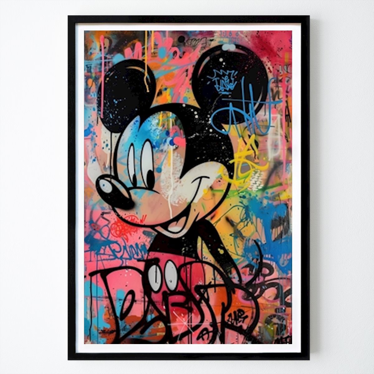 People & Portrait Poster: Mouse x Grafitti by Decker Studios