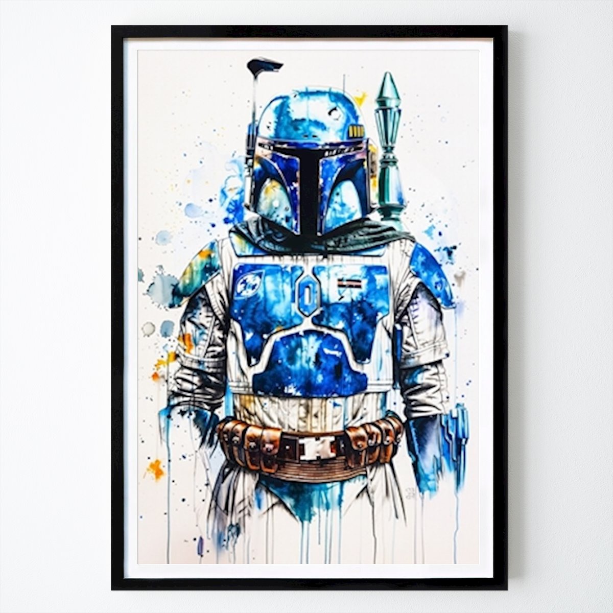 Dzieci Plakat: Jango Fetta autorstwa Casey Brooks