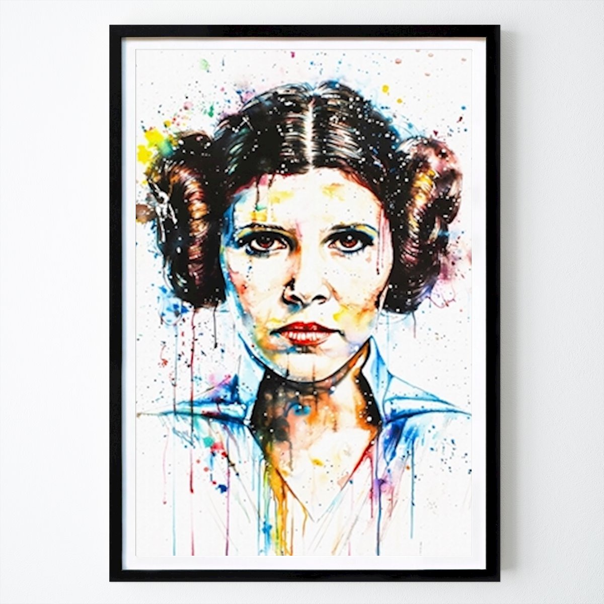 Barnrum Poster: Prinsessan Leia av Casey Brooks