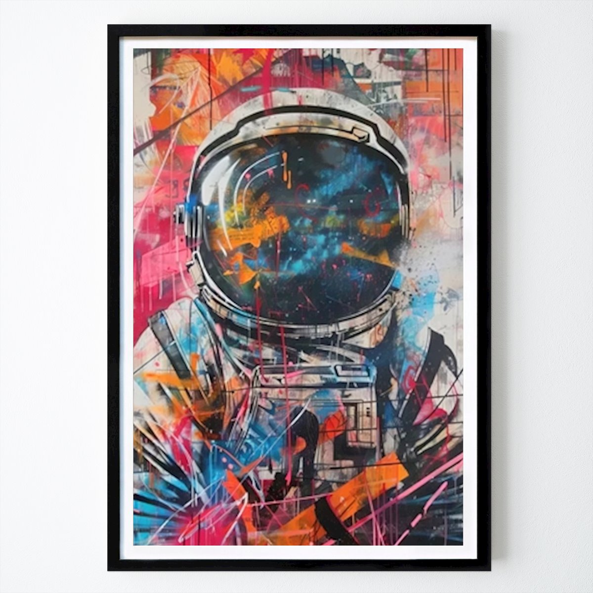 Abstrakt Plakat: Astronaut illustrasjon av Len Len