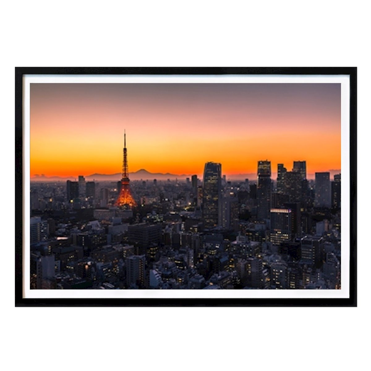 Byer & Steder Plakat: Tokyo 01 av Tom Uhlenberg