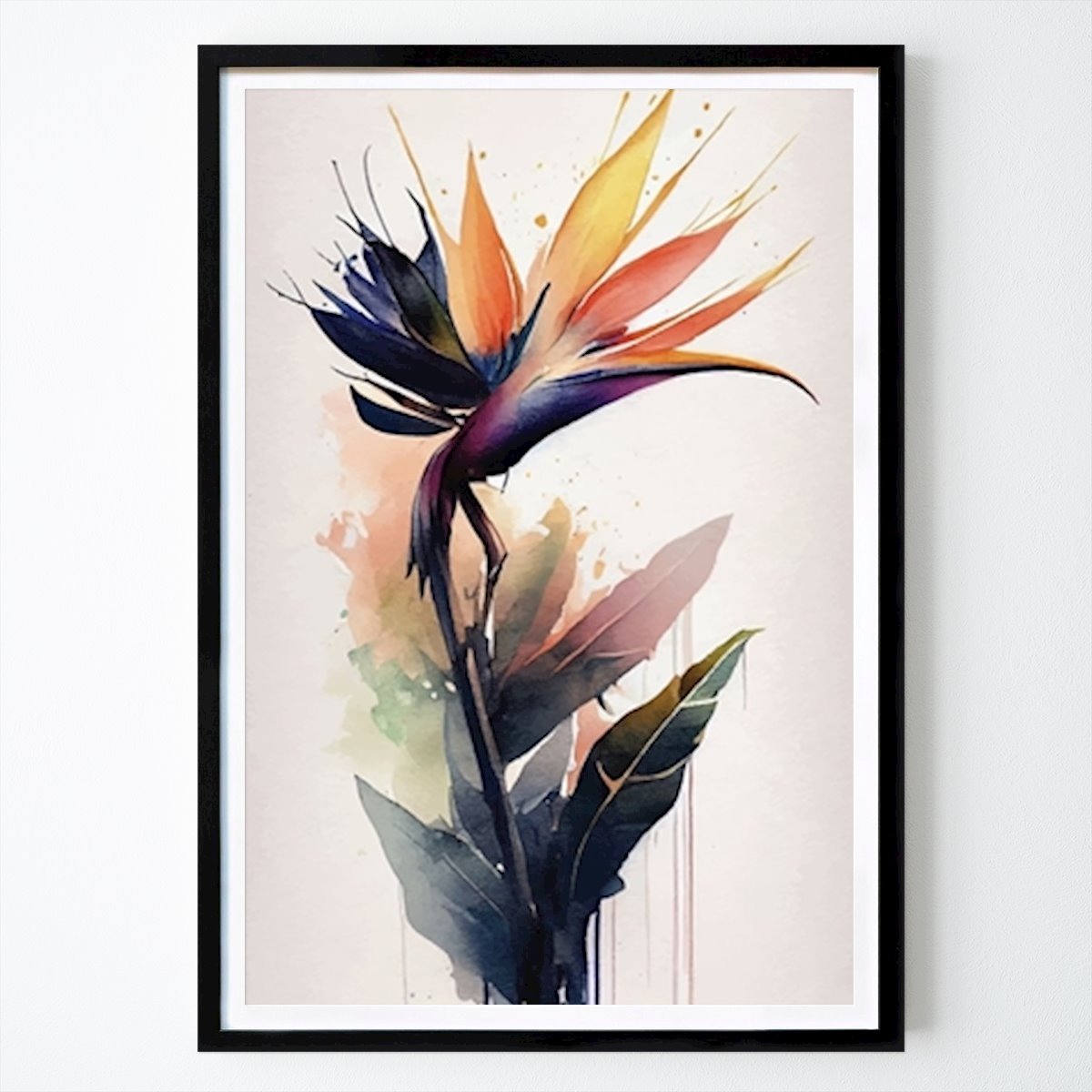 Animals Poster: Flower Bird Of Paradise by Kumi lailatun