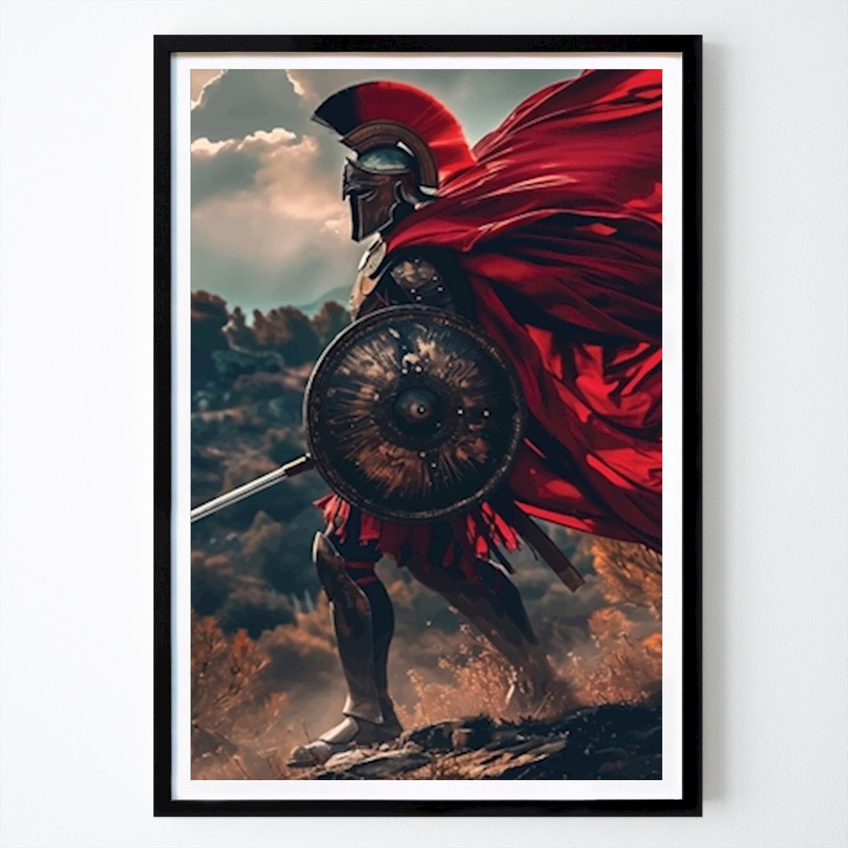Människor & Porträtt Poster: Krigare, motivation, konst av Mita Tri Wahyuningsih