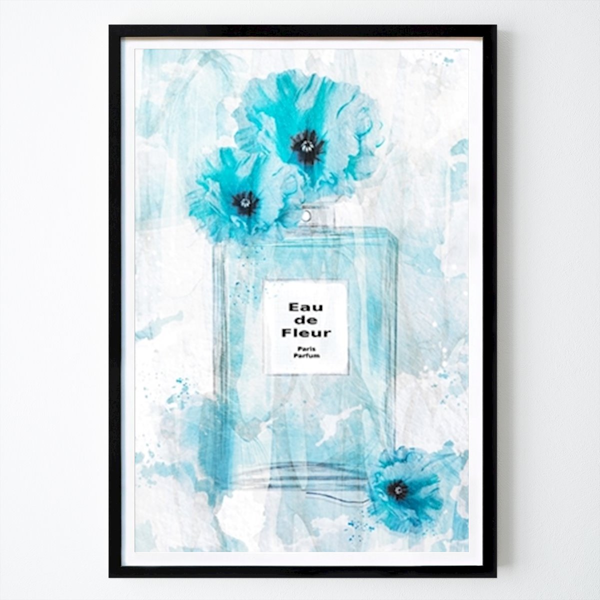 Blomster & Planter Plakat: Blå valmue parfume av Sannel Larson