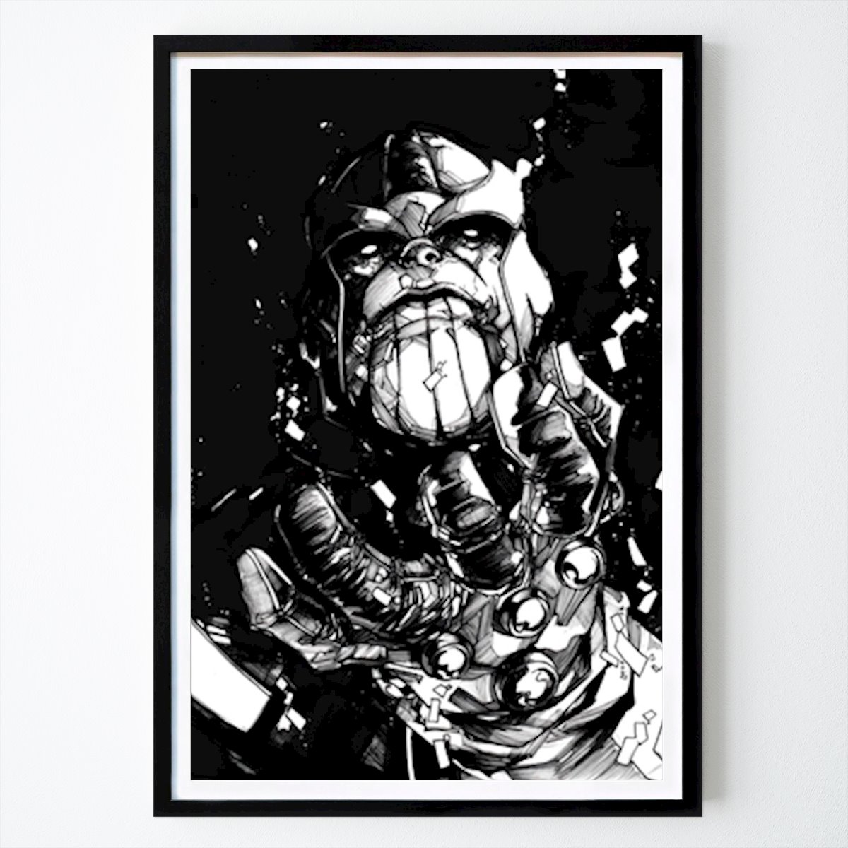 Ein Titan unter den Menschen Poster von Gorosei Artwork – Lifestyle Wandbild – Printler