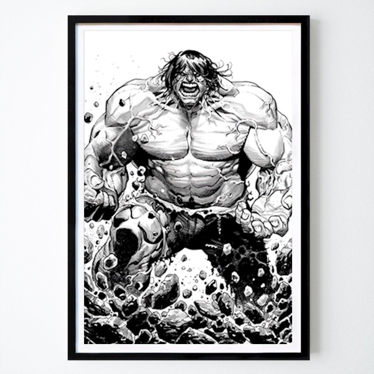 Människor & Porträtt Poster: Hulken av Gorosei Artwork