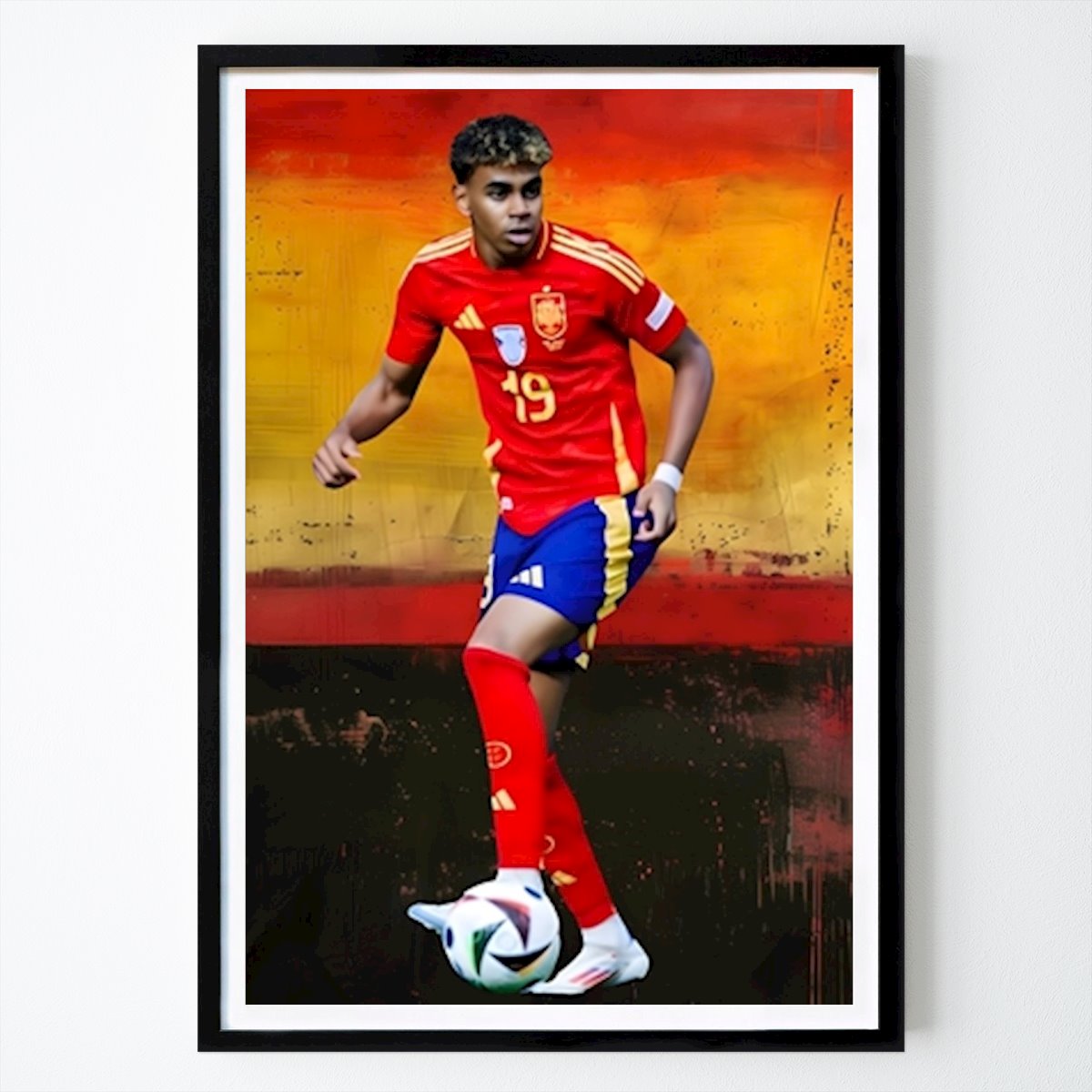 Hobby Poster: Yamal of the Spanish Club by MAX MOEN
