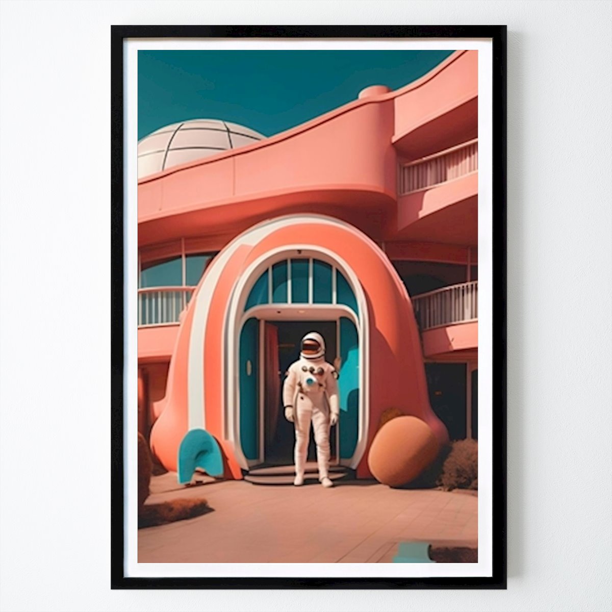 Póster: Viaje al corazón del futuro de ICONICA Art Studio