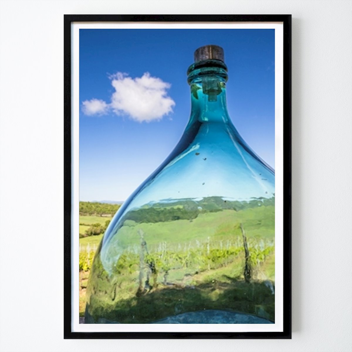 Italy Poster: The Wine yard by Gert Olsson