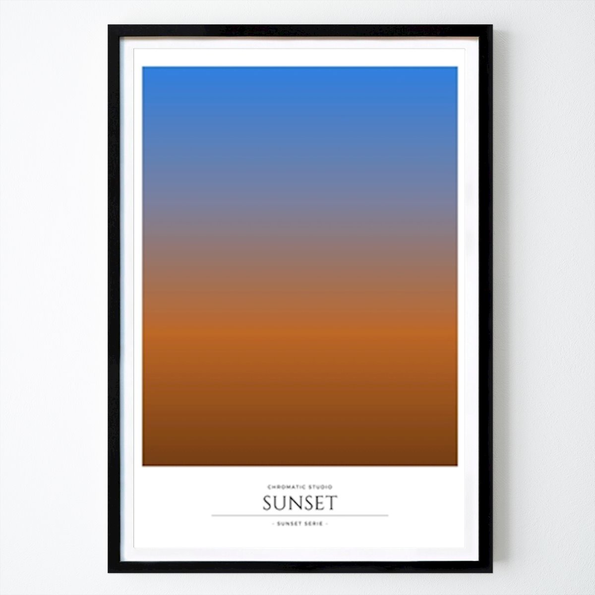 Places & Cities Poster: SUNSET by RS LAB STUDIO