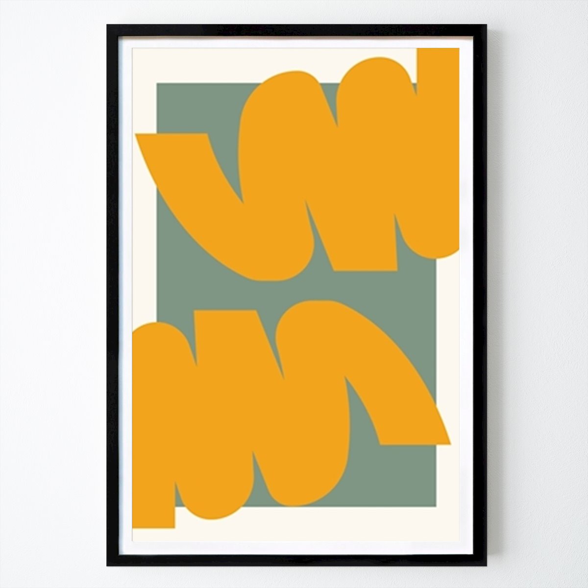 Abstract Poster: CUTOUT BRILLIANCE by RS LAB STUDIO