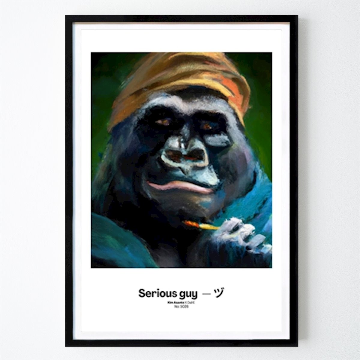 Citations Affiche: L’homme sérieux par Kim Asante