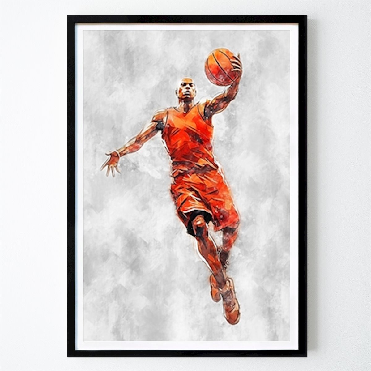 Basketball Affiche: Joueur de basket-ball 6 par Mateo