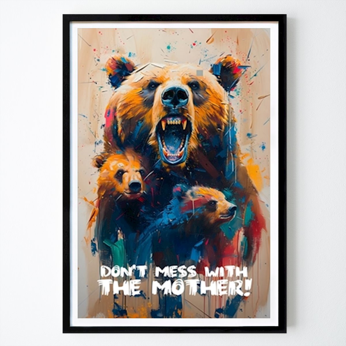 Citation & Text Poster: The Mother by Peter Russberg