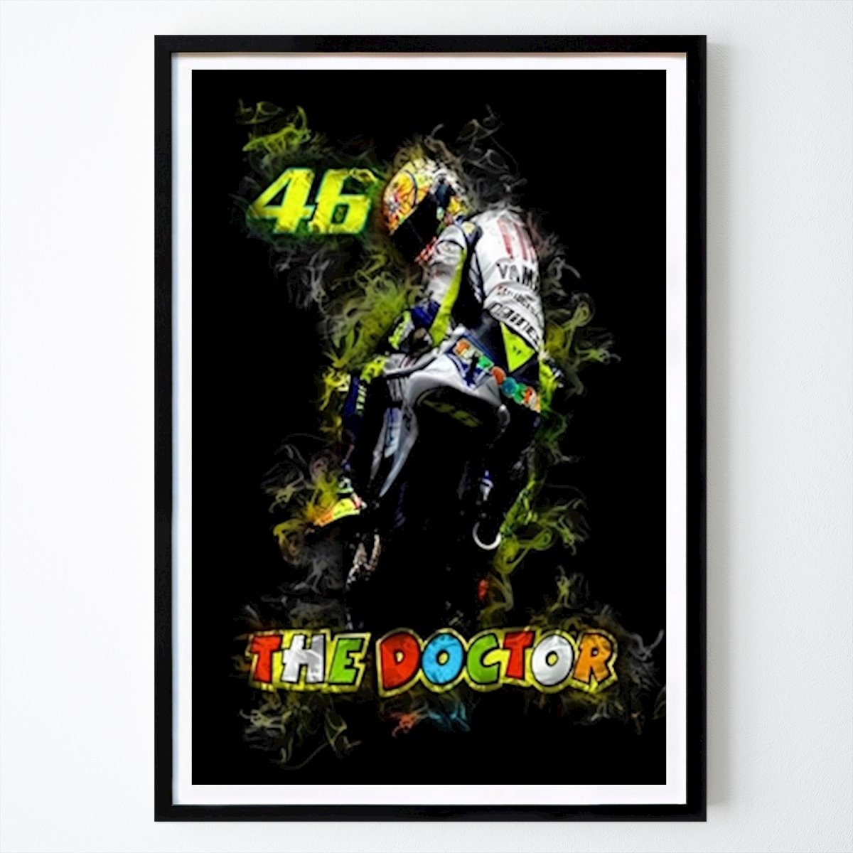 Hobby Plakat: Valentino Rossi av Aaron Elmer