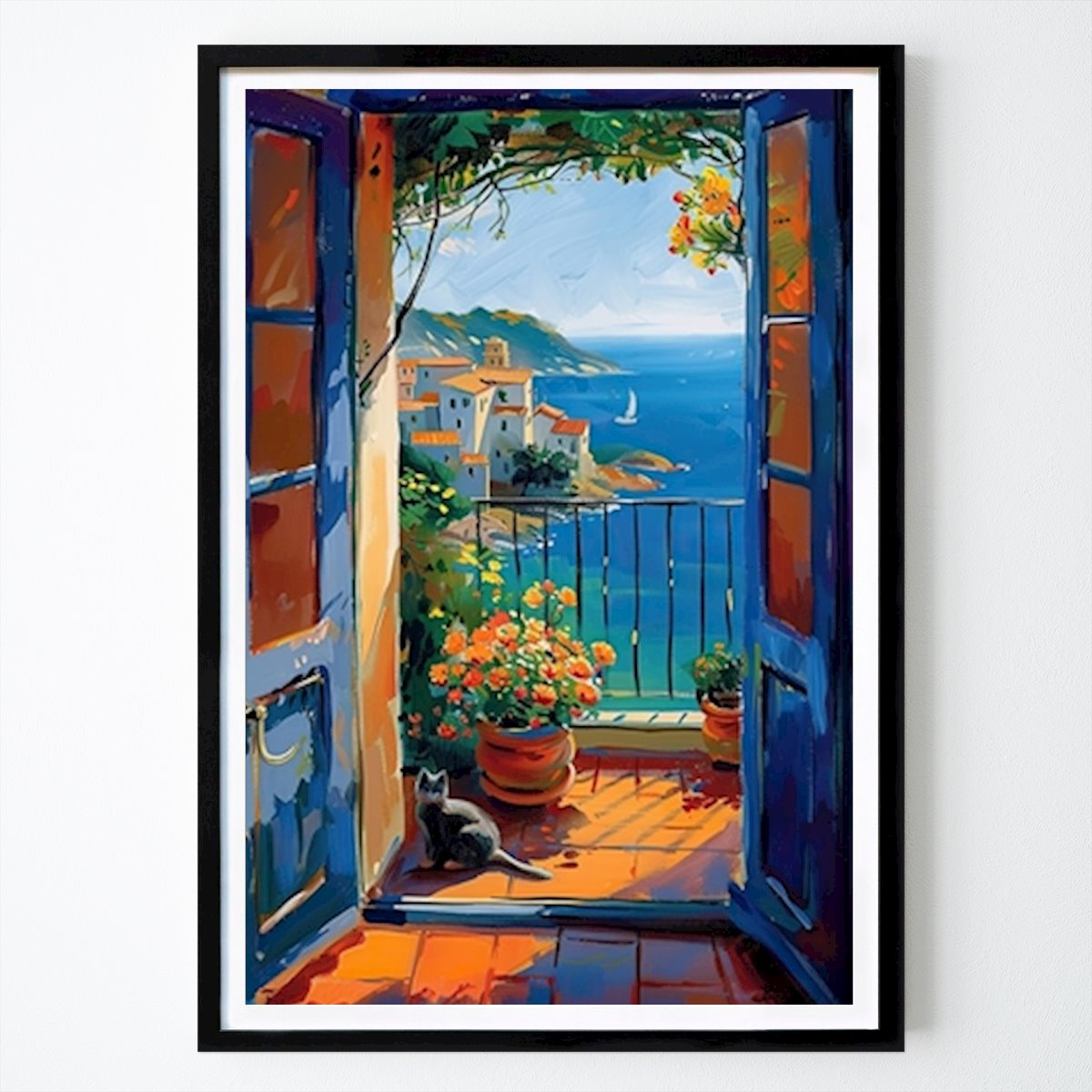Nature Affiche: Inspiré de Matisse par Niklas Soleil