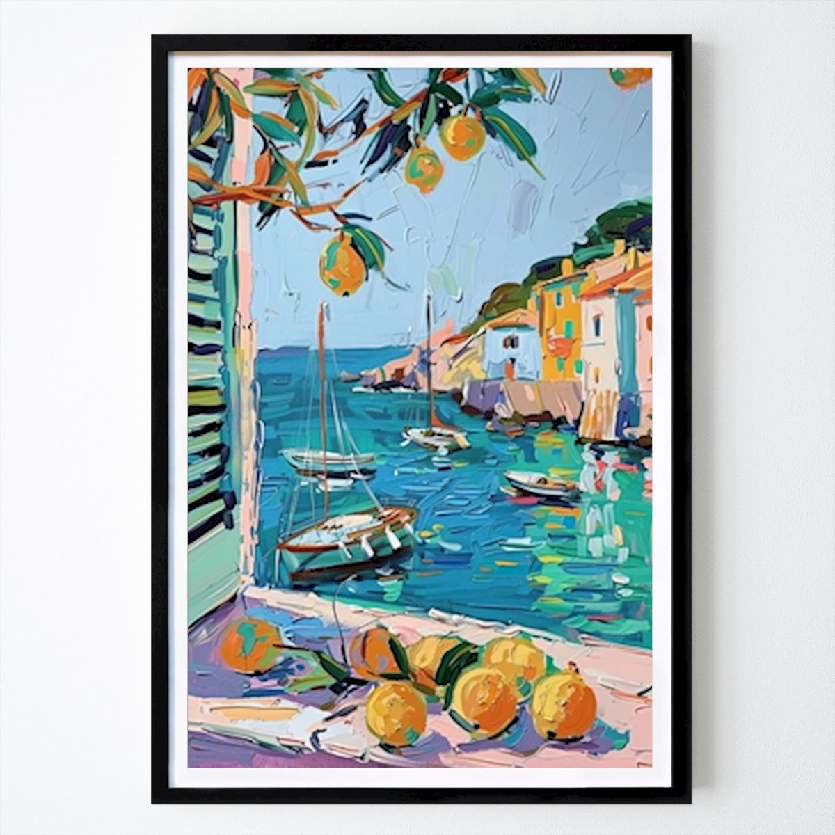 Inspiriert von Matisse Poster von Niklas Soleil – Natur Wandbild – Printler