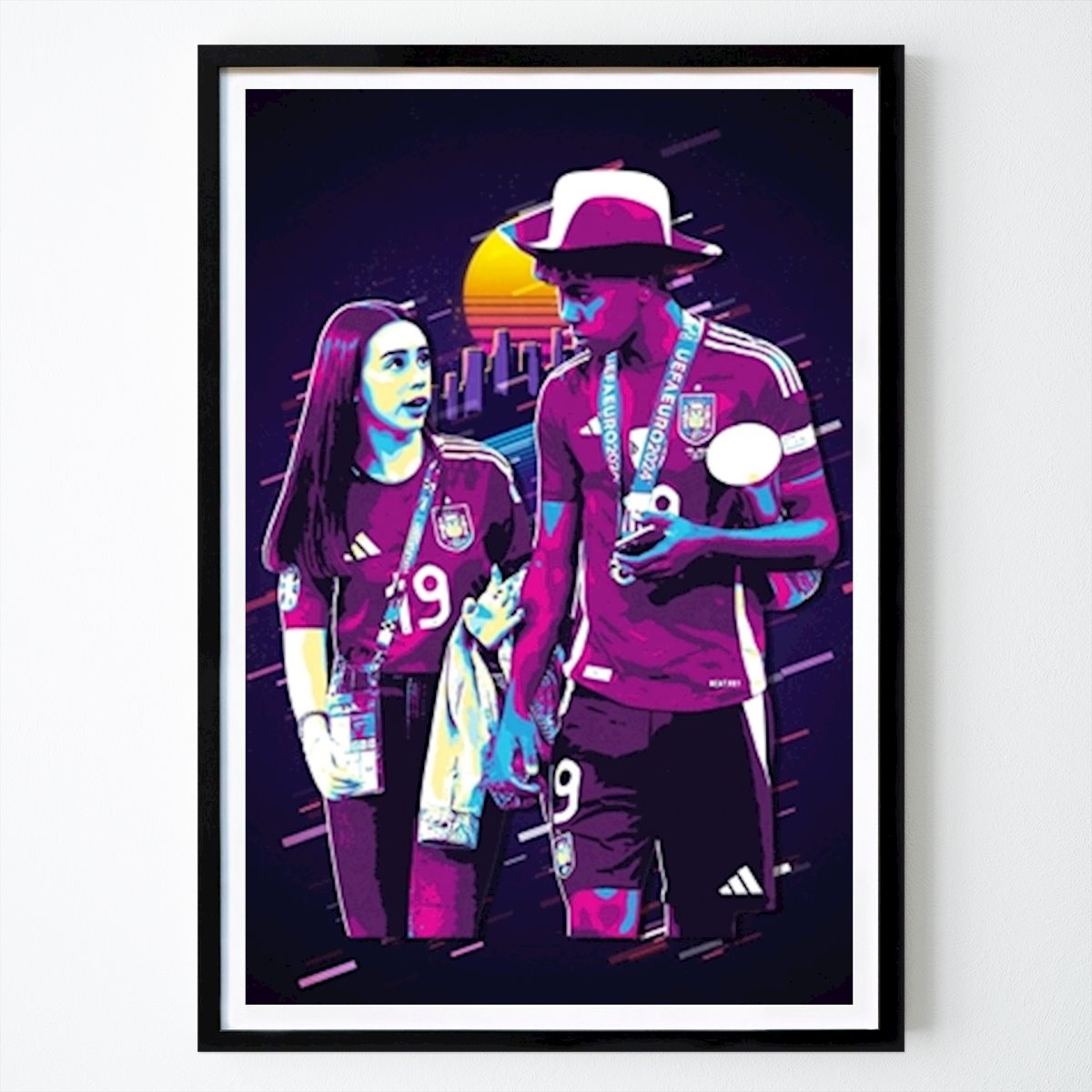 Hobby Poster: Lamine Yamal och Alex Padilla av S Tolah
