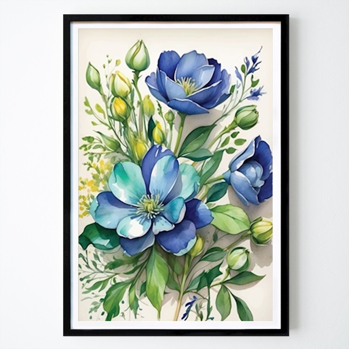 Botanisk Poster: Freesia blommig tapet av Saiful Huda Pratama