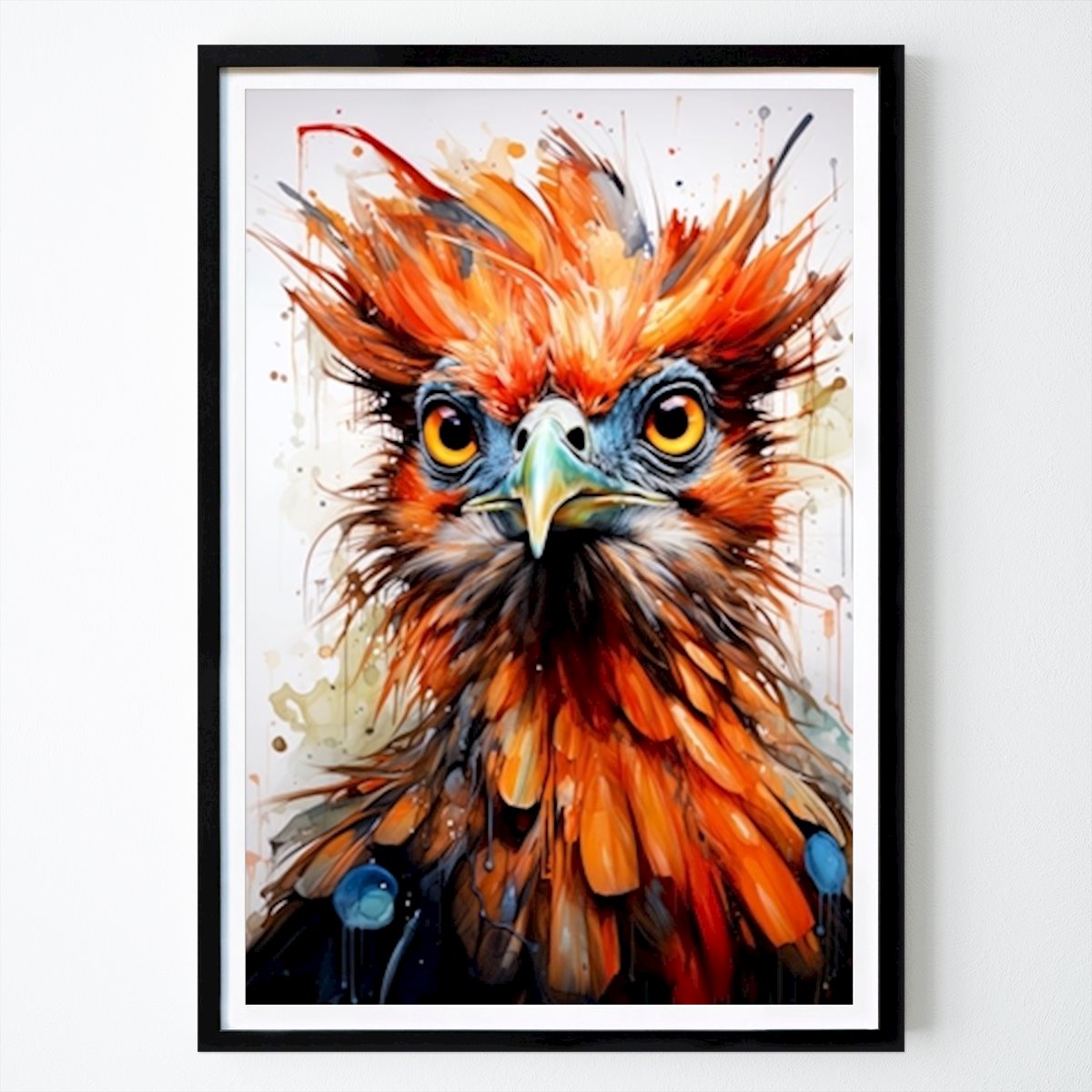 Graphique Affiche: Aigle fou par Justyna Jaszke