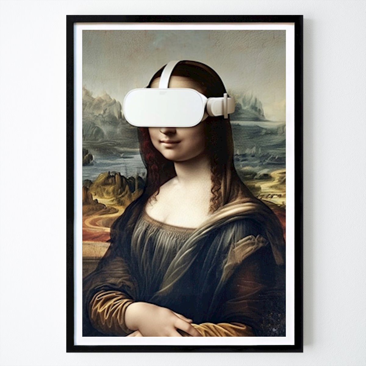 Architecture & Design Poster: VR Mona - The Future of Art by Mona Gone Wrong