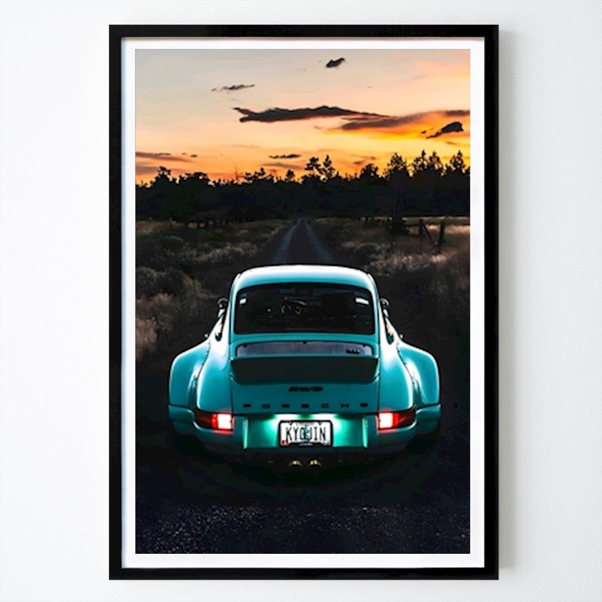 Coche Póster: Porsche 911 de Indo creat