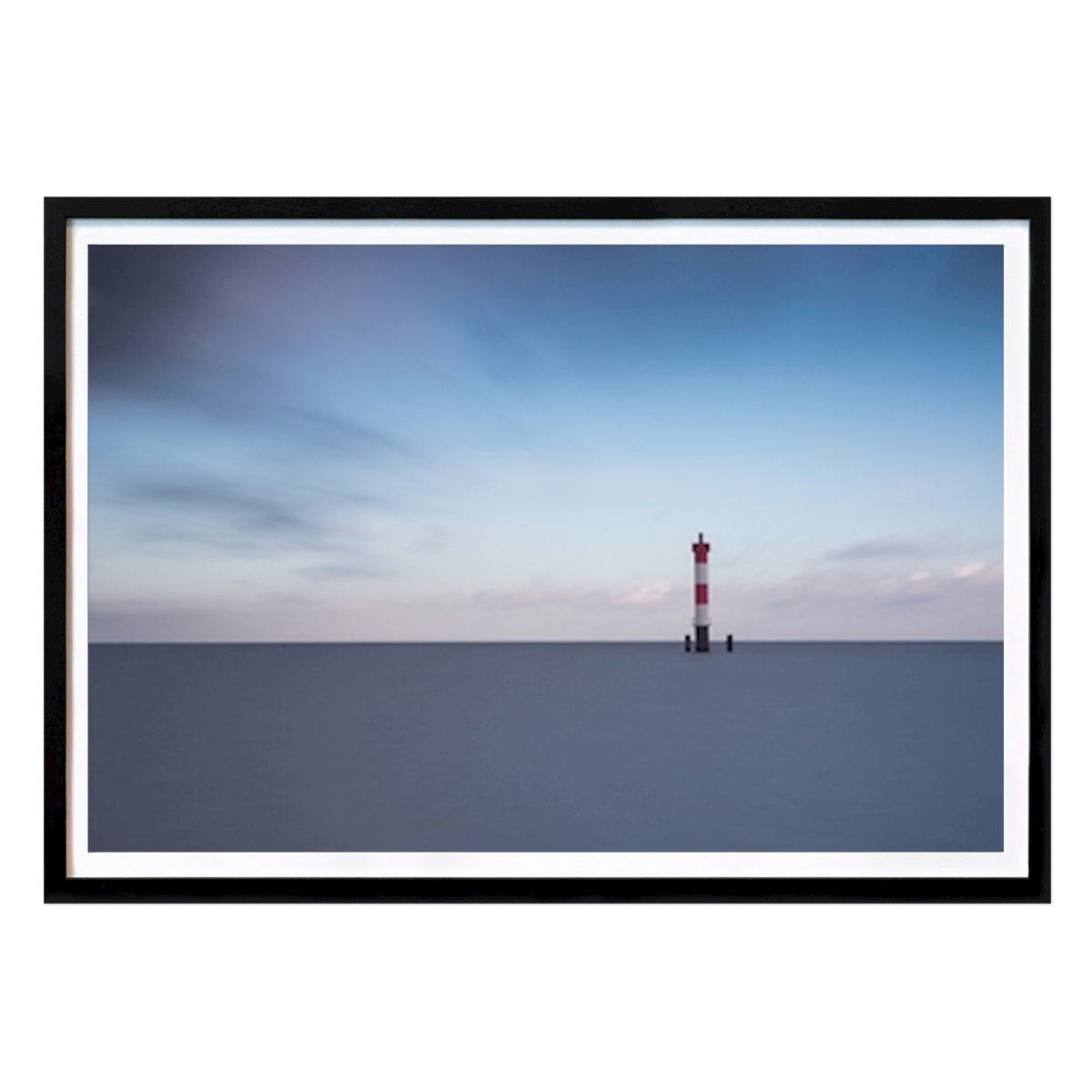 Cuisines Affiche: Phare rouge, blanc par Lars Bergmann