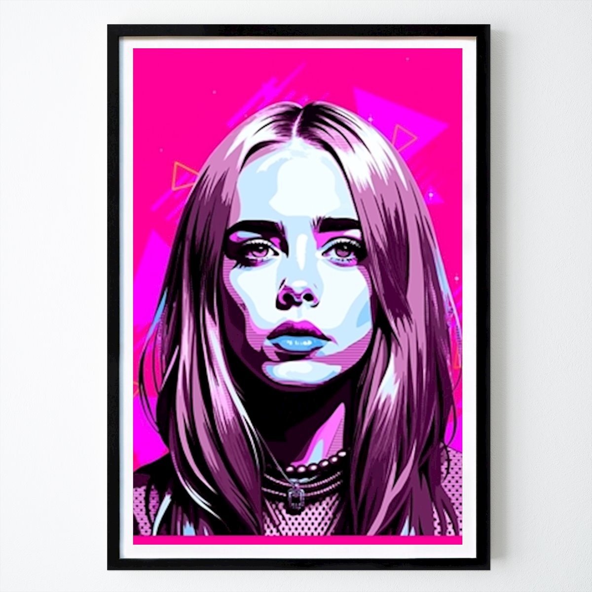 Pop Art Poster: Billie pop art by Linggih art