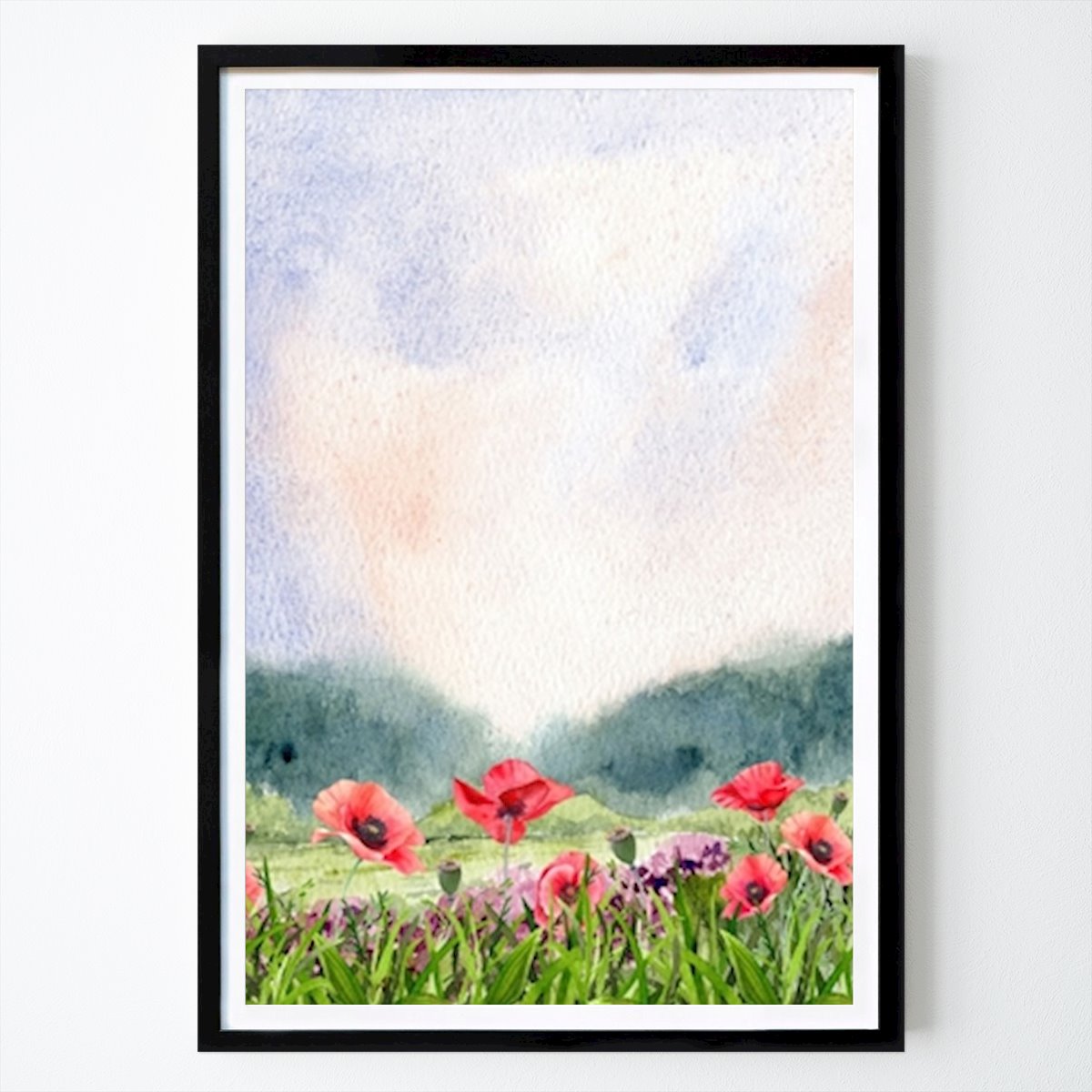 Illustrasjon Plakat: Blomst 2 av Plant art