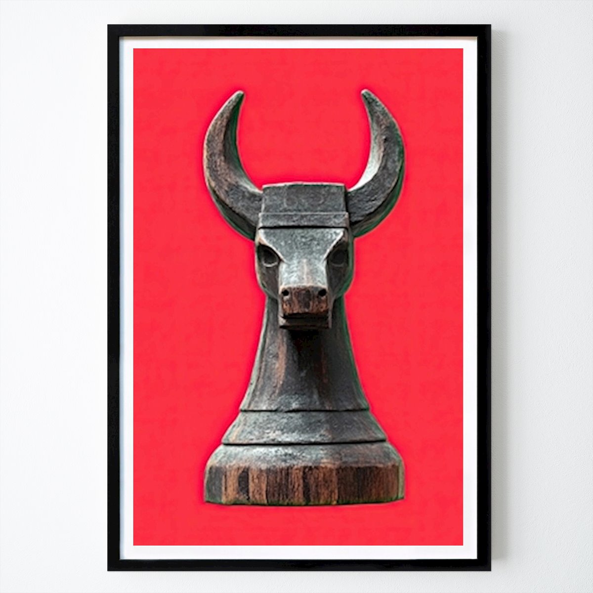 Retro & Vintage Poszter: Viking Drakkar lovag Chess Aesthetics által