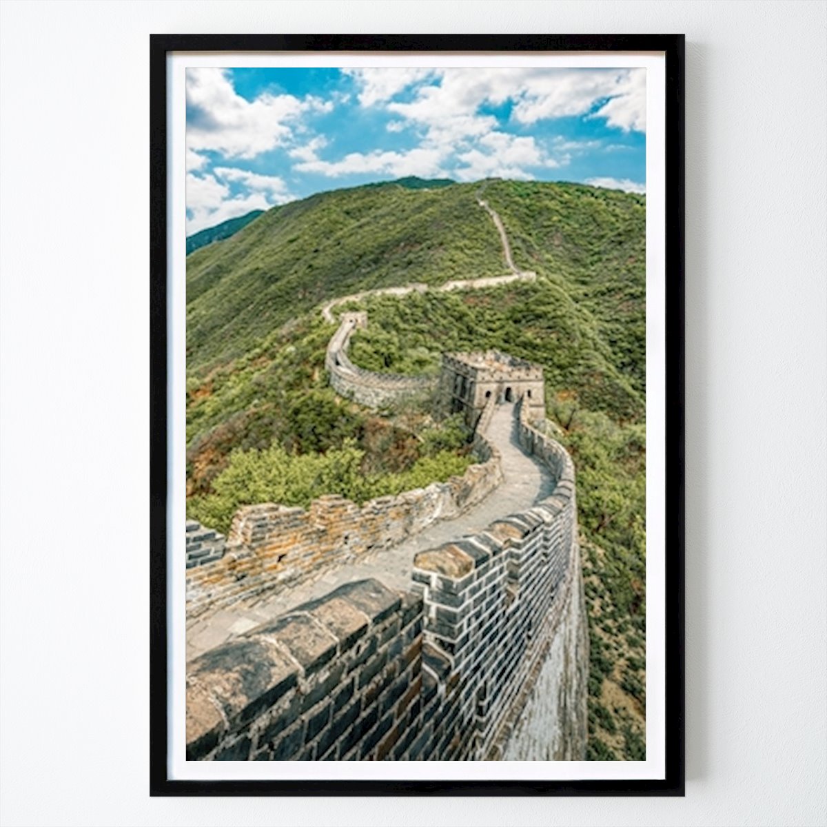 Nature Poster: Chinese Wall, China by Rafael Block