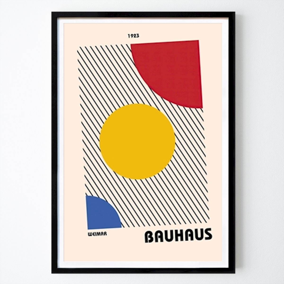 Bauhaus Plakát: Bauhaus Plakát Umělecký tisk od Max Reitmeyer