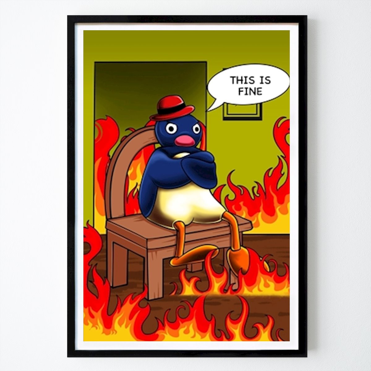 Lifestyle Poster: Das ist fein Noot Noot von Sinnois