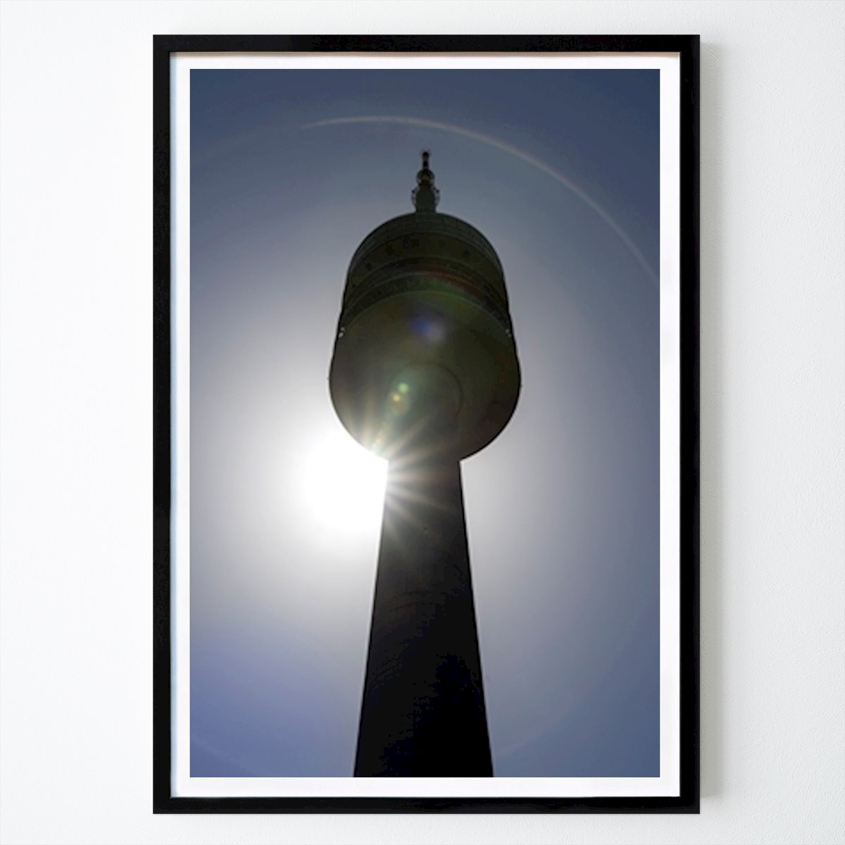 Bayern Poster: Olypiaturm München av Stephan Zaun