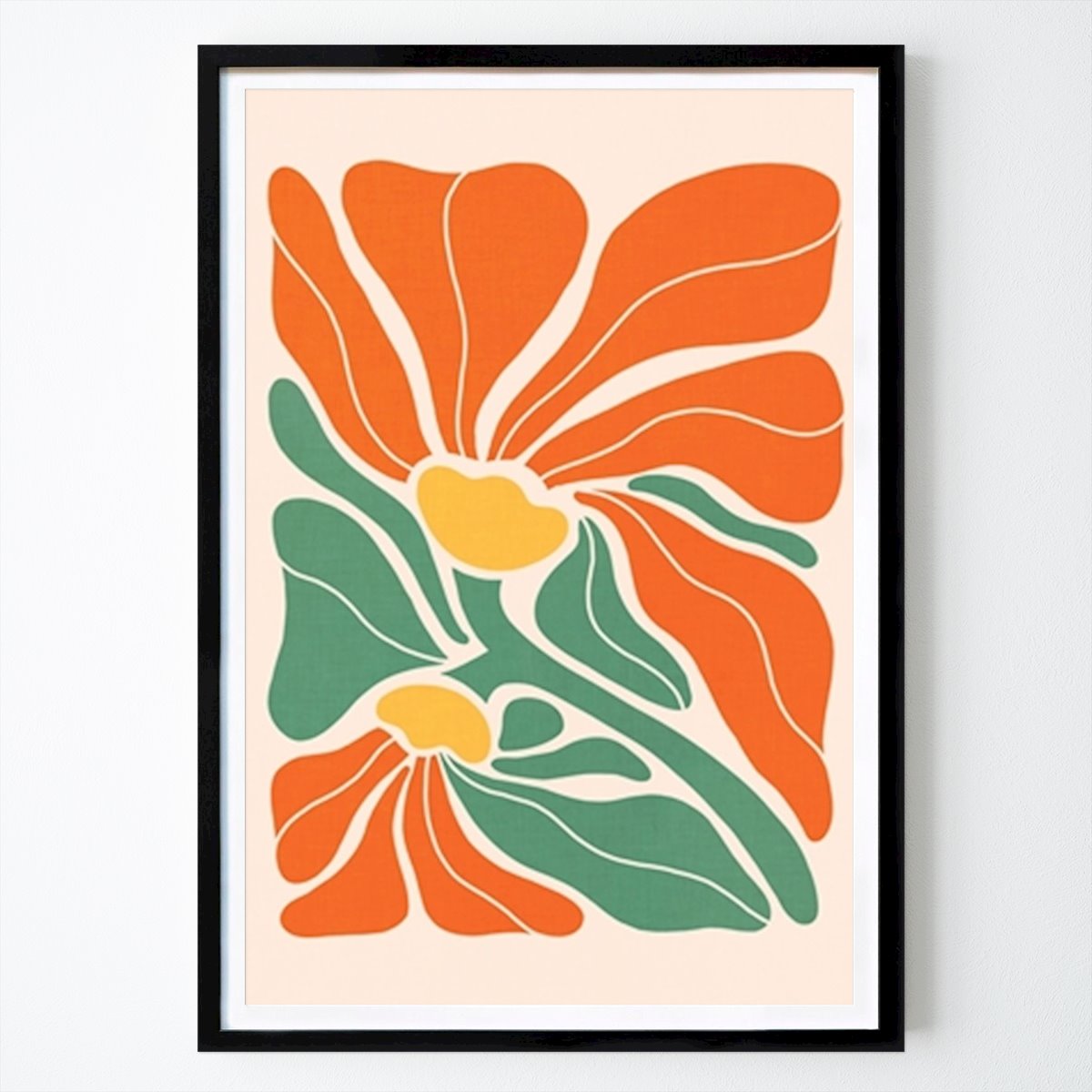Retro & Vintage Poster: Modern Boho Deco Blommig 2/2 av Dominique Vari