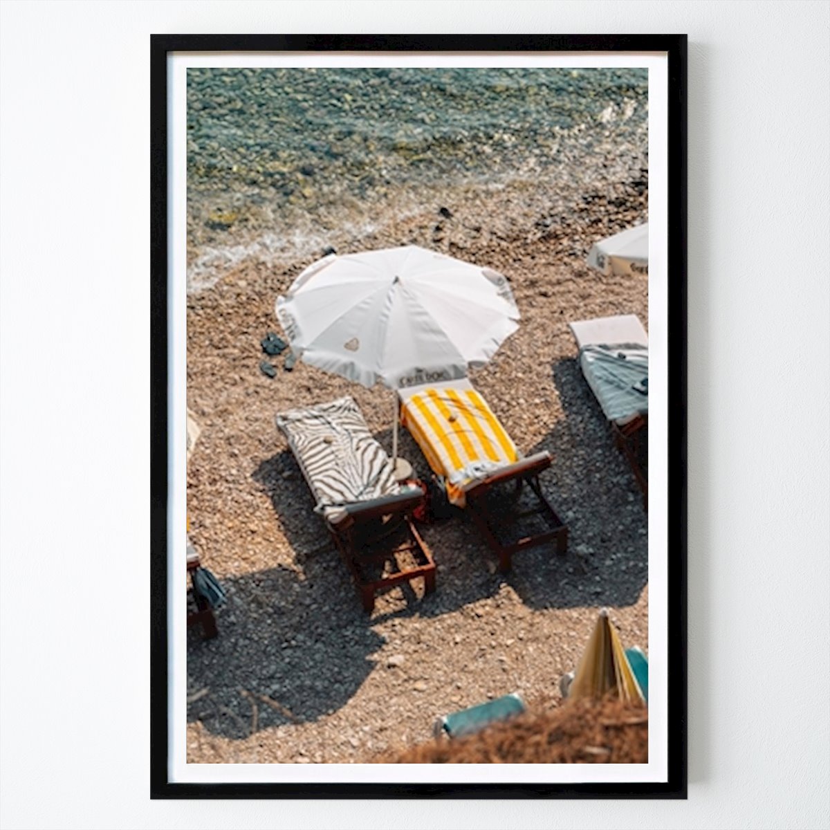 Places & Cities Poster: Beach Croatia (Bol) by Oskar Andersson