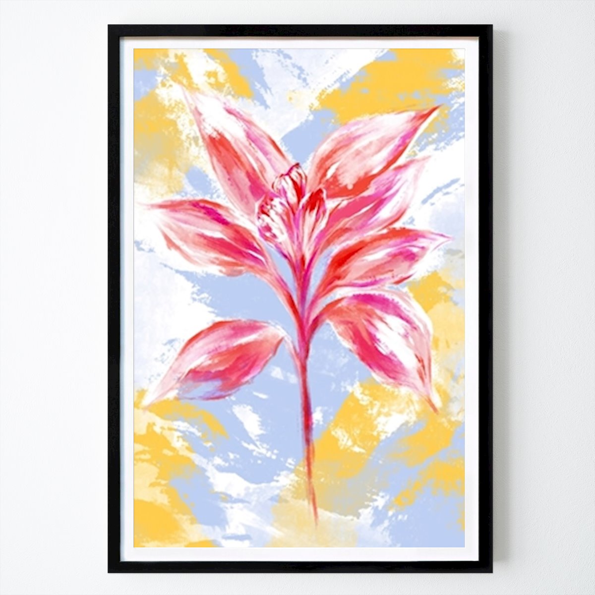 Animals Poster: Wild Red Plant by Martina