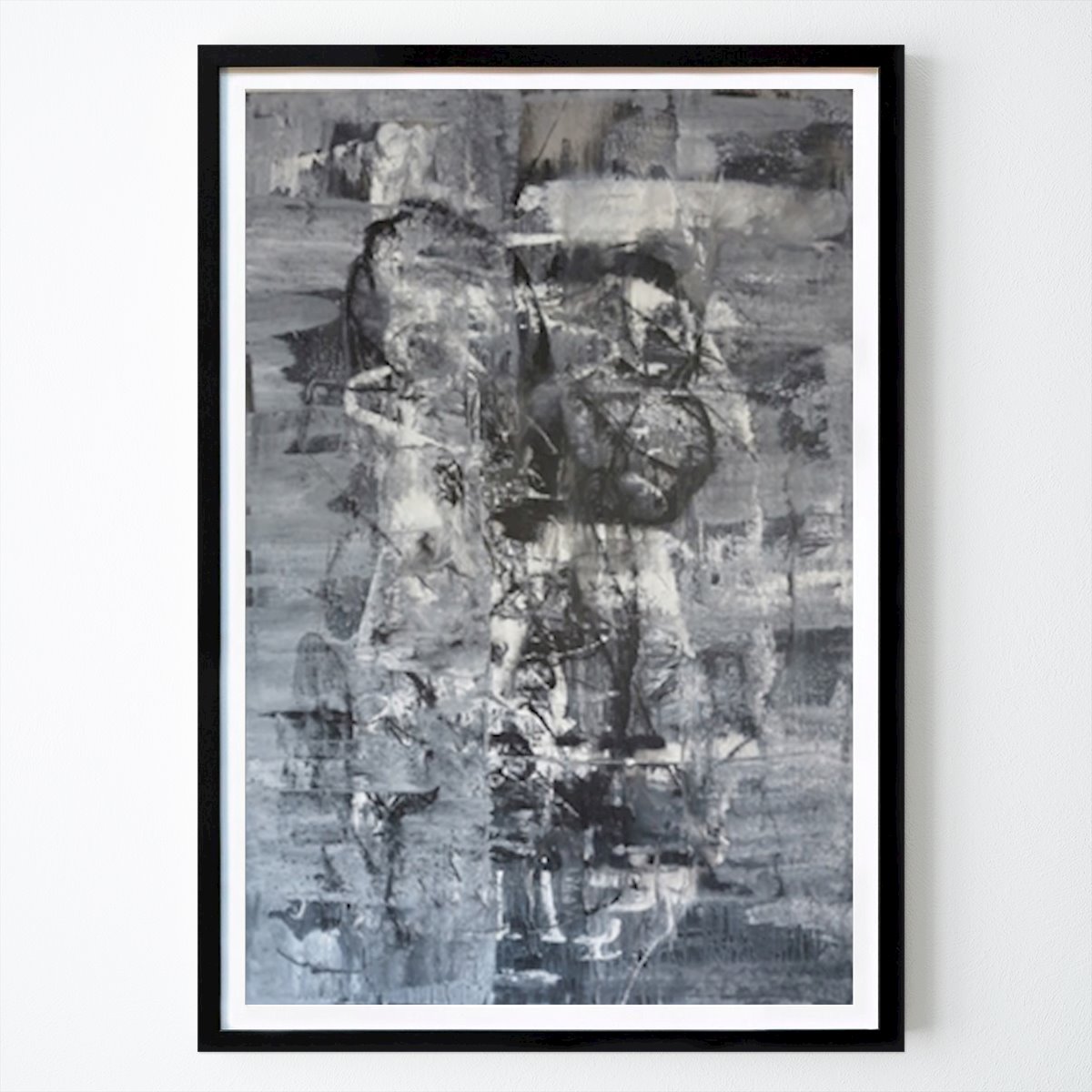 Abstrait Affiche: Le singe curieux par Jenny Karlsson
