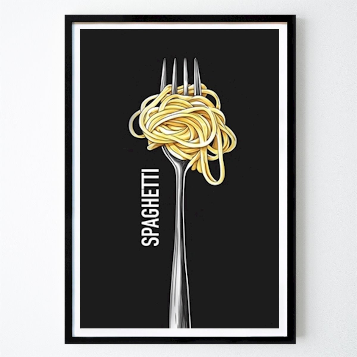Kitchen Poster: Spaghetti by Andreas Magnusson