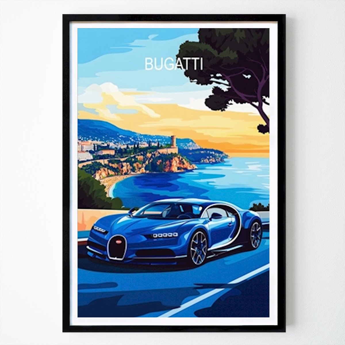 Städte & Länder Poster: Bugatti von Moca Safari