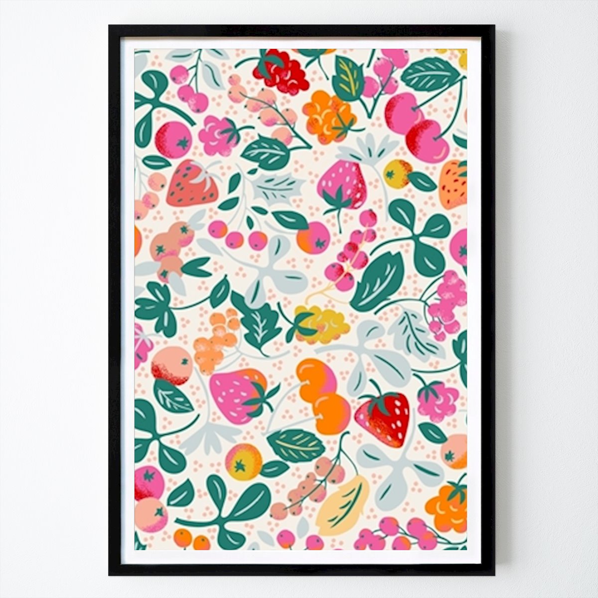 Kitchen Poster: Fruit salad by DESIGN d ́annick