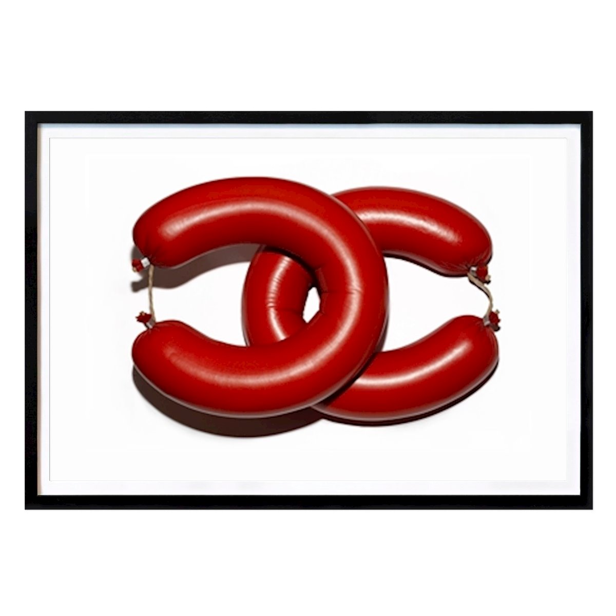 Art Poster: Chanel Wurst von Anna Vinterfall