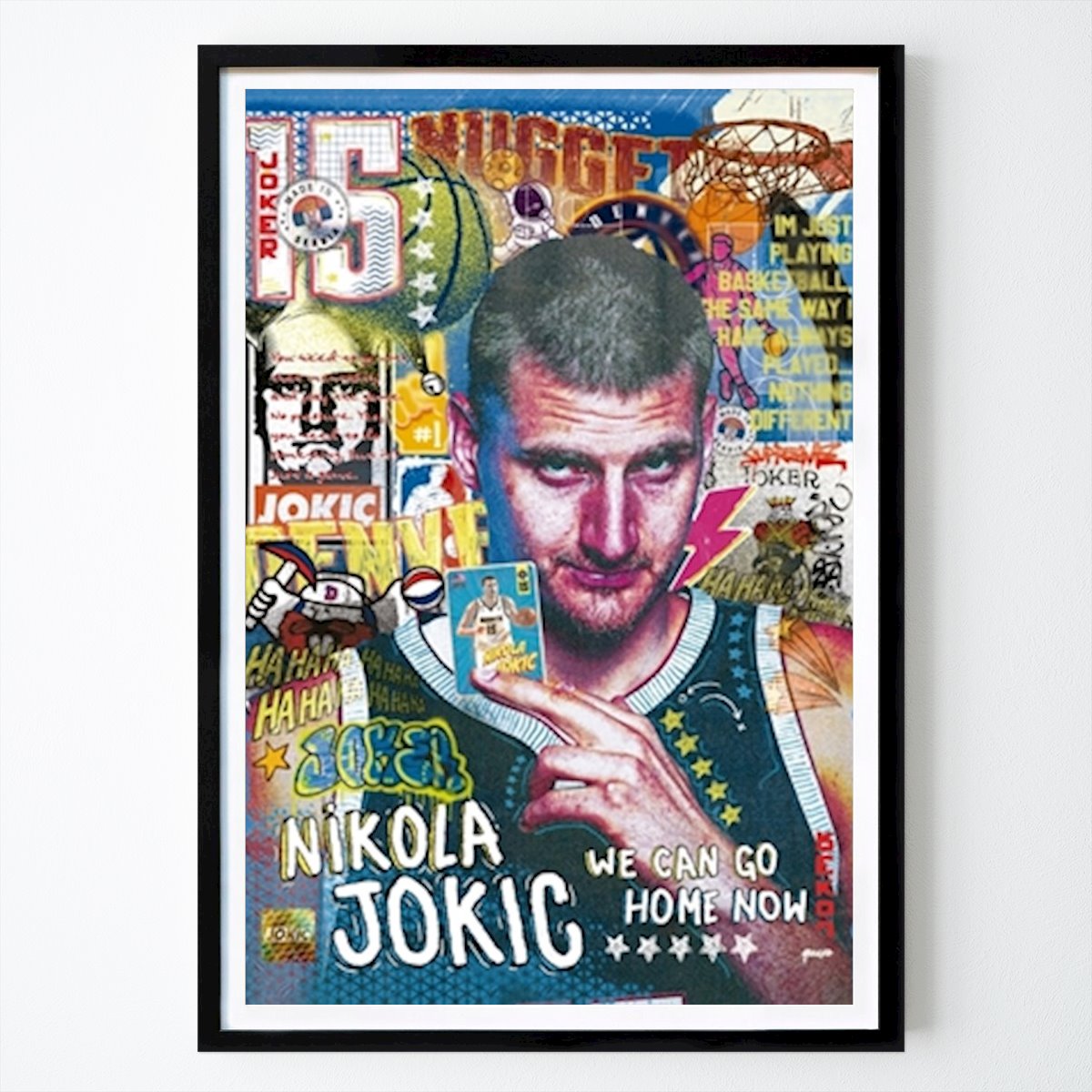 Pallacanestro Poster: JOKIC Joker di Ricardoquexo
